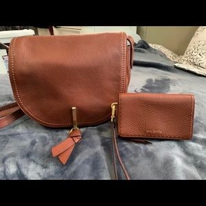 Vera Bradley Carson Saddle Bag & Wallet